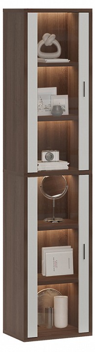 Шкаф-витрина Домино СУ(ш1в2)+2ФС