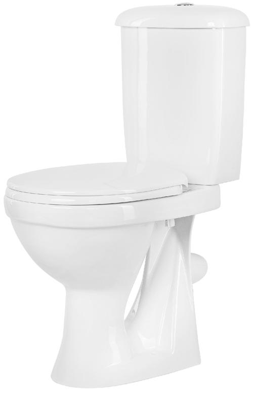 44901130022 Унитаз-компакт "Суперкомпакт" Стандарт, нижний подвод воды, косой выпуск(новый арт.44901110022)