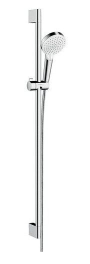 26536400 HG Crometta Vario душевой гарнитур 90 см белый/хром 26536400 HG Crometta Vario душевой гарнитур 90 см белый/хром