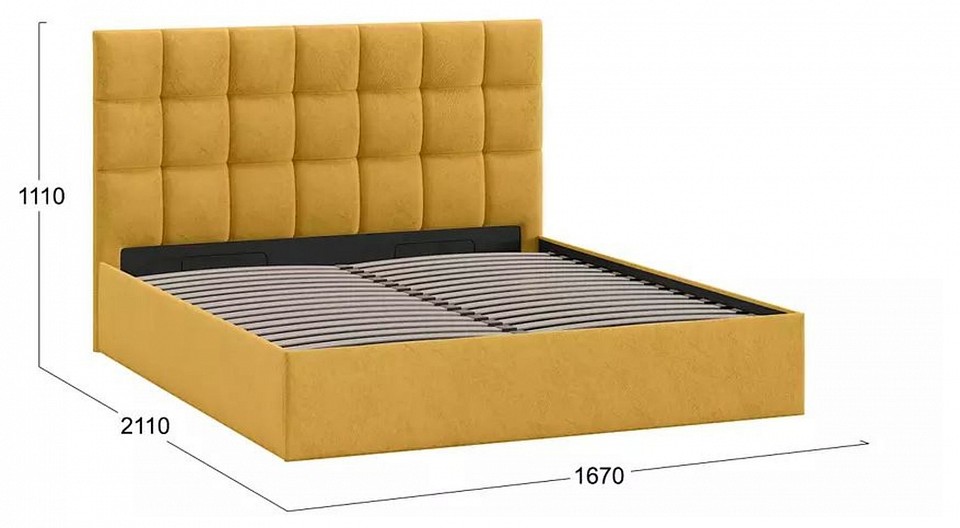 Кровать двуспальная Эмбер