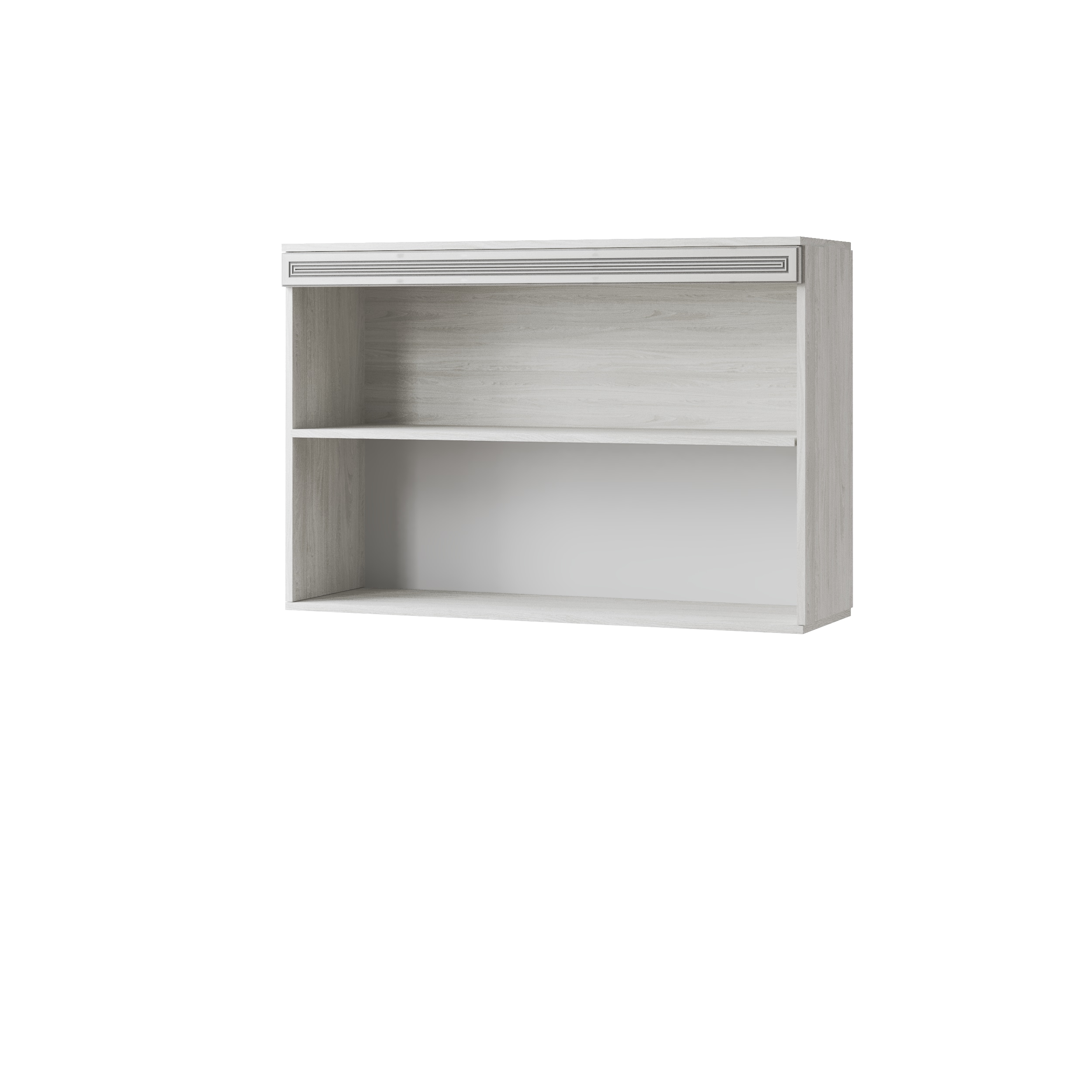 Полка навесная Ливорно ЛН-3, ясень