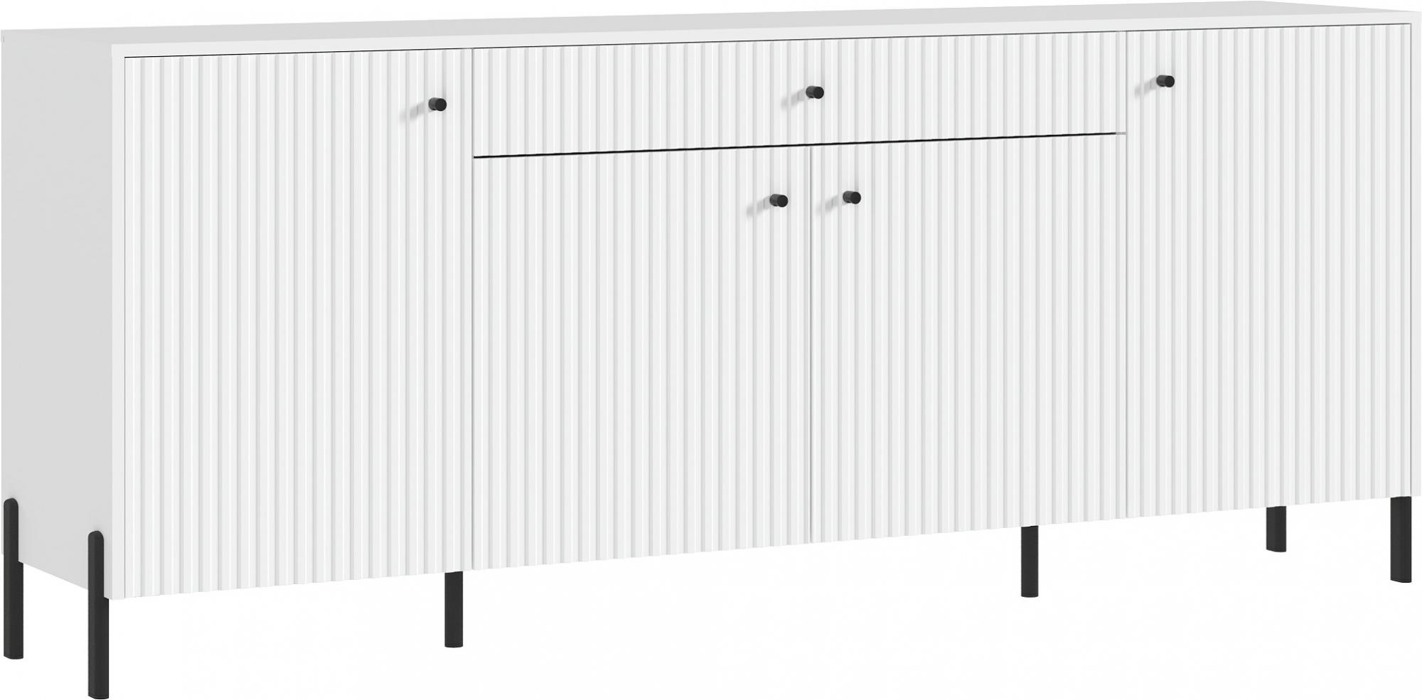 Комод Оливия (металл), Белый, Шарли Белый