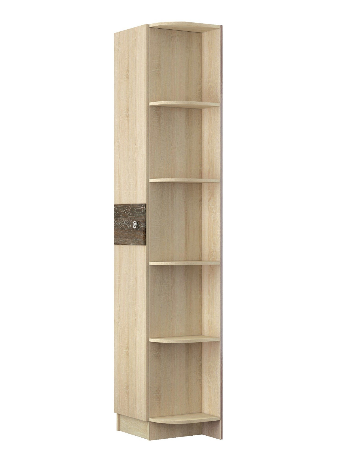 Шкаф торцевой Мадлен (Дуб шале мореный)