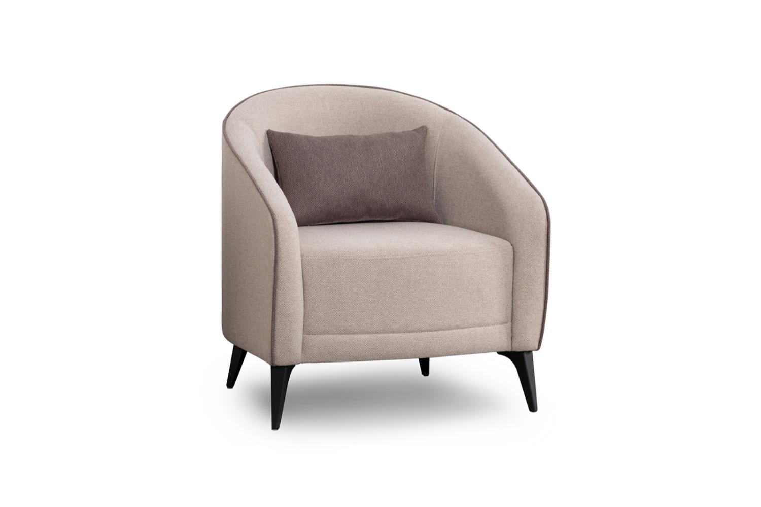 Кресло Бернис, Бежевое