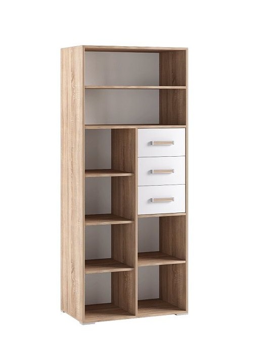 Стеллаж книжный Бланка, белый