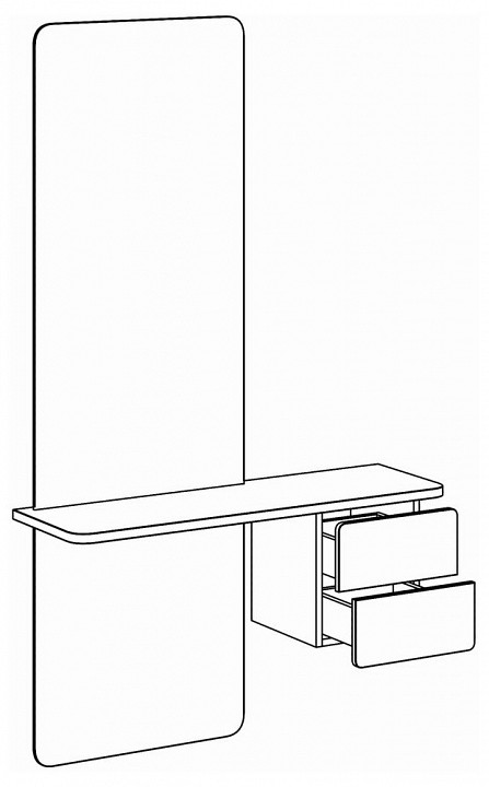 Стол туалетный Mede