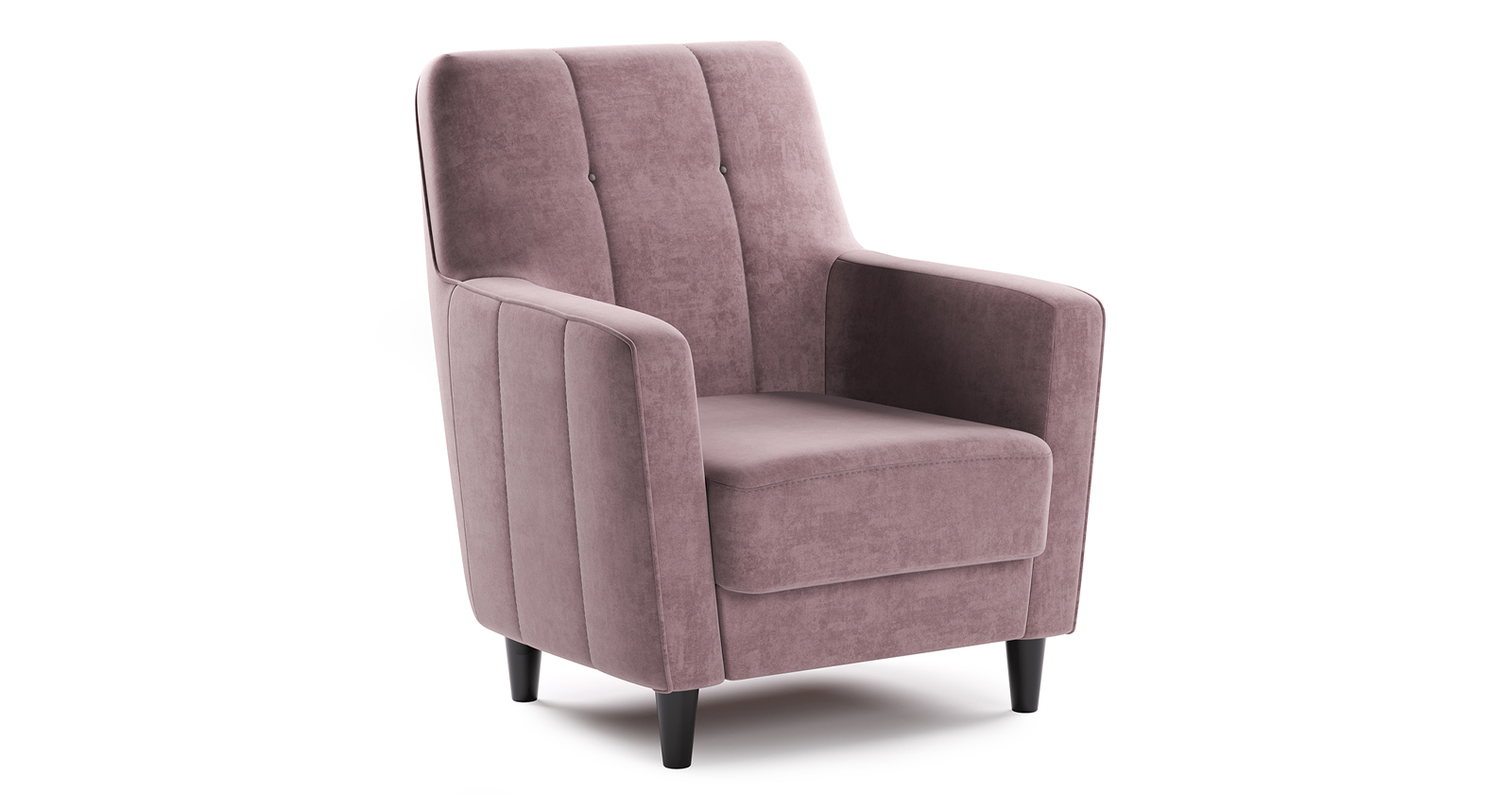 Кресло Арно Розовое