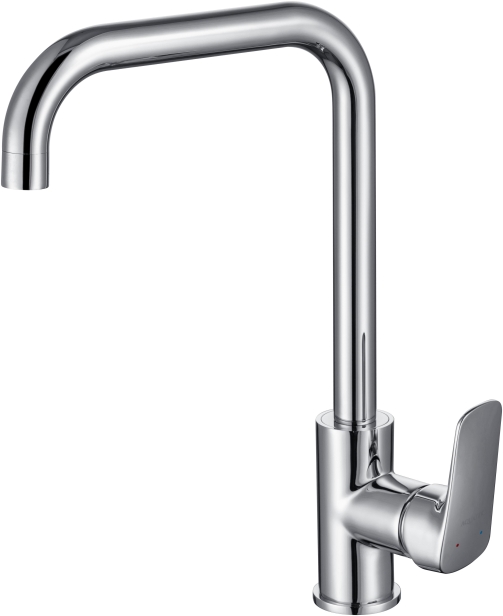 AQ1081CR ВЕГА смеситель для кухни (квадратный излив)