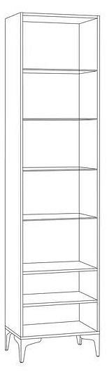 Шкаф-витрина Валенсия