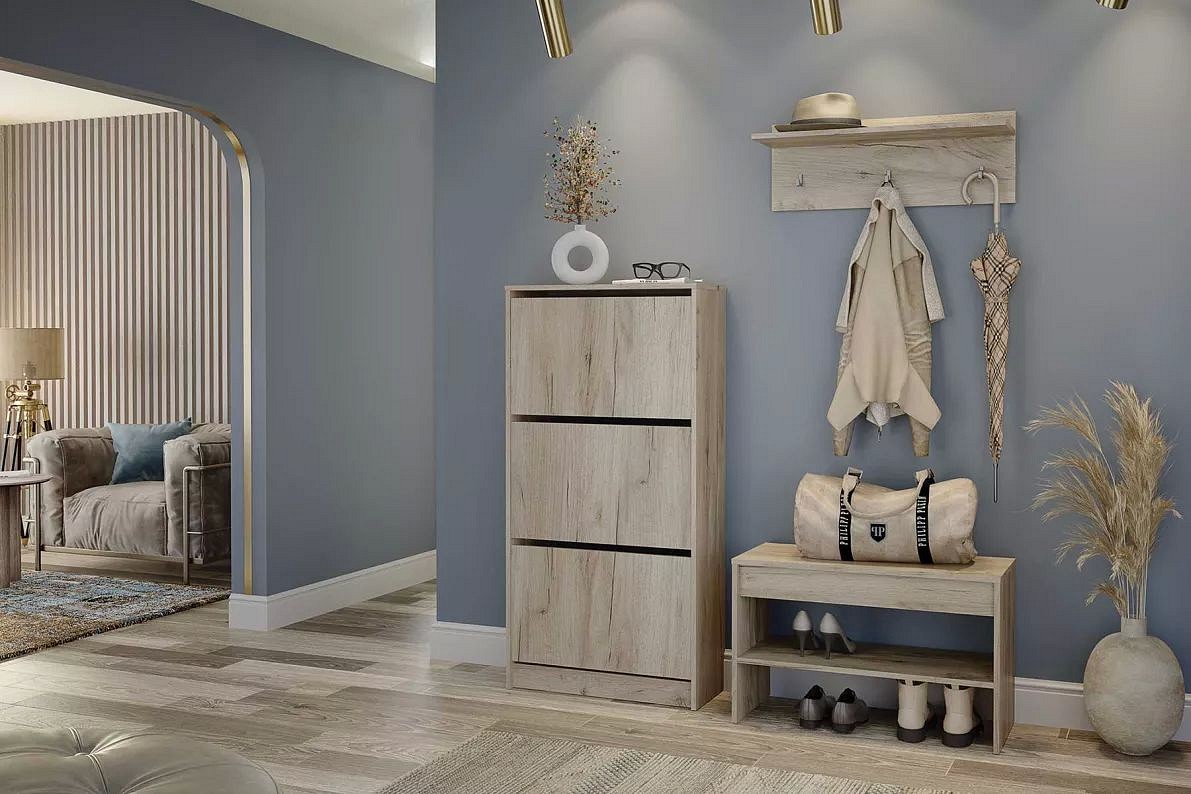 Стенка для прихожей Лофт 117.13