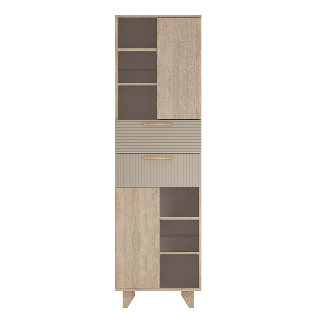 Ньёрд Стеллаж Н  Дуб Сонома / Ива пепельная