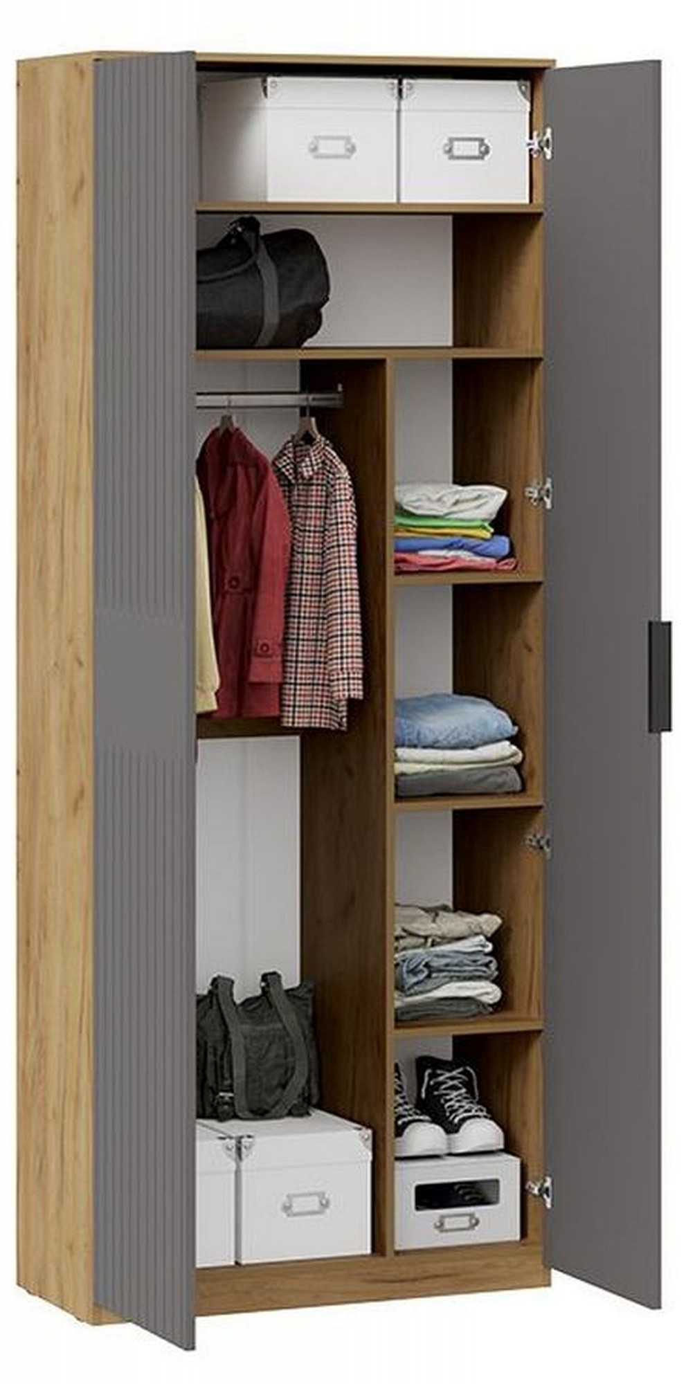 Шкаф платяной Хилтон Исп. 2