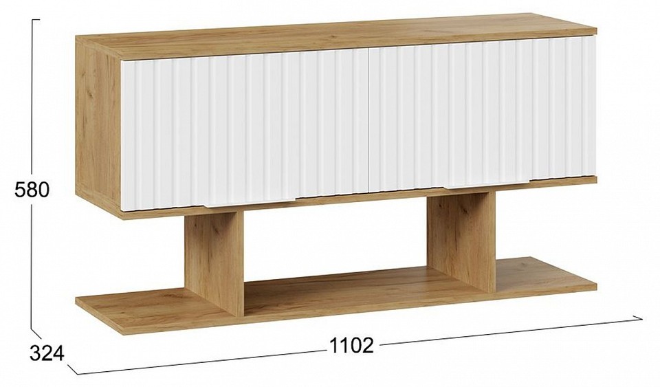 Полка комбинированная Хилтон