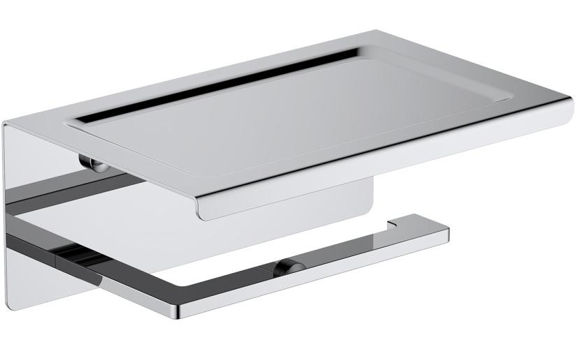 AQ4309CR ЛИБРА бумагодержатель с полкой