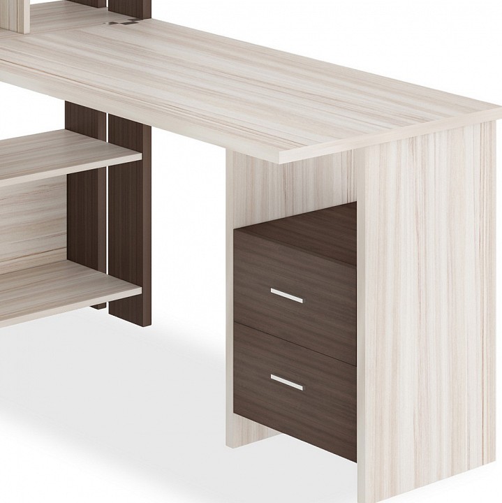 Стол компьютерный Домино Лайт СТЛ-ОВХ+С120Прям