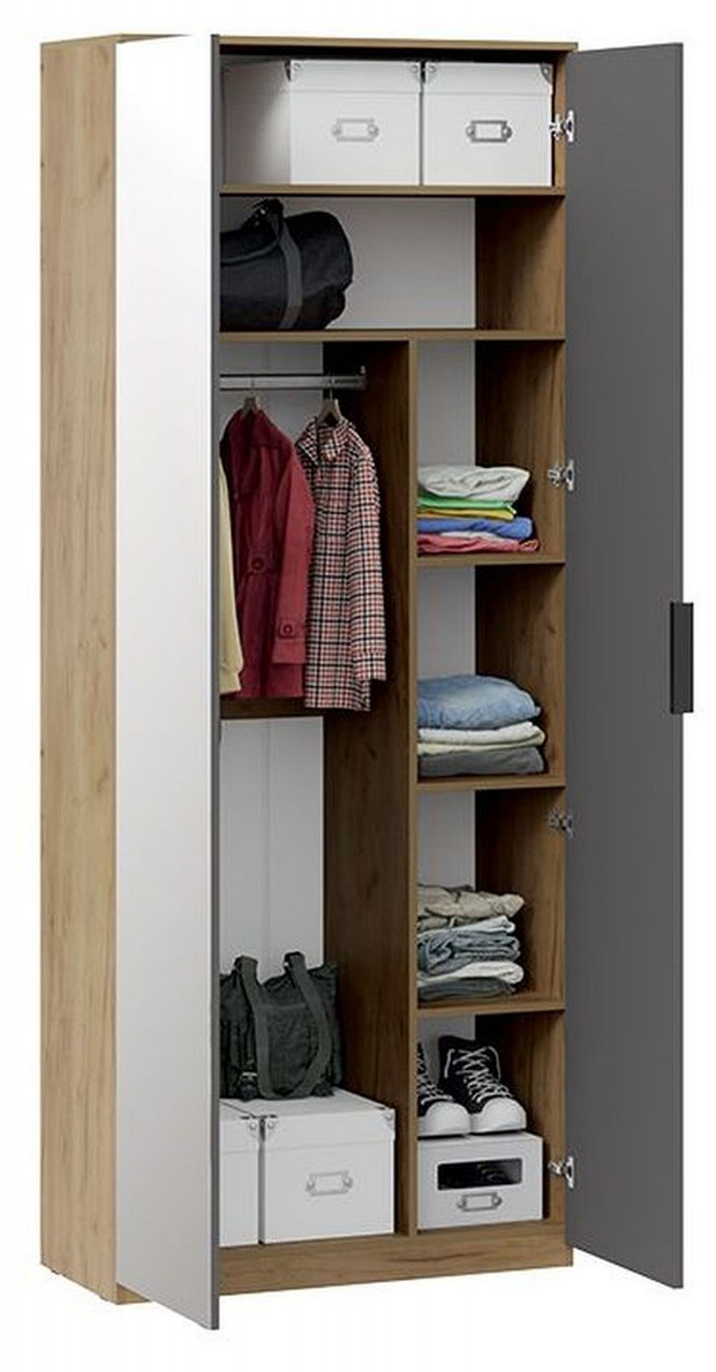 Шкаф платяной Хилтон Исп. 2.1