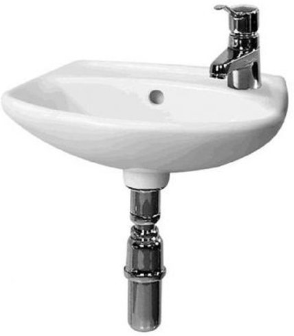 LYRA 1527.1.000.106.1 раковина 40х30 см, отв. для смесителя справа /Тосно/