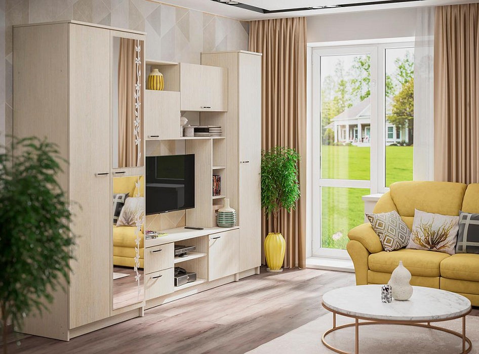 Стенка для гостиной Аула