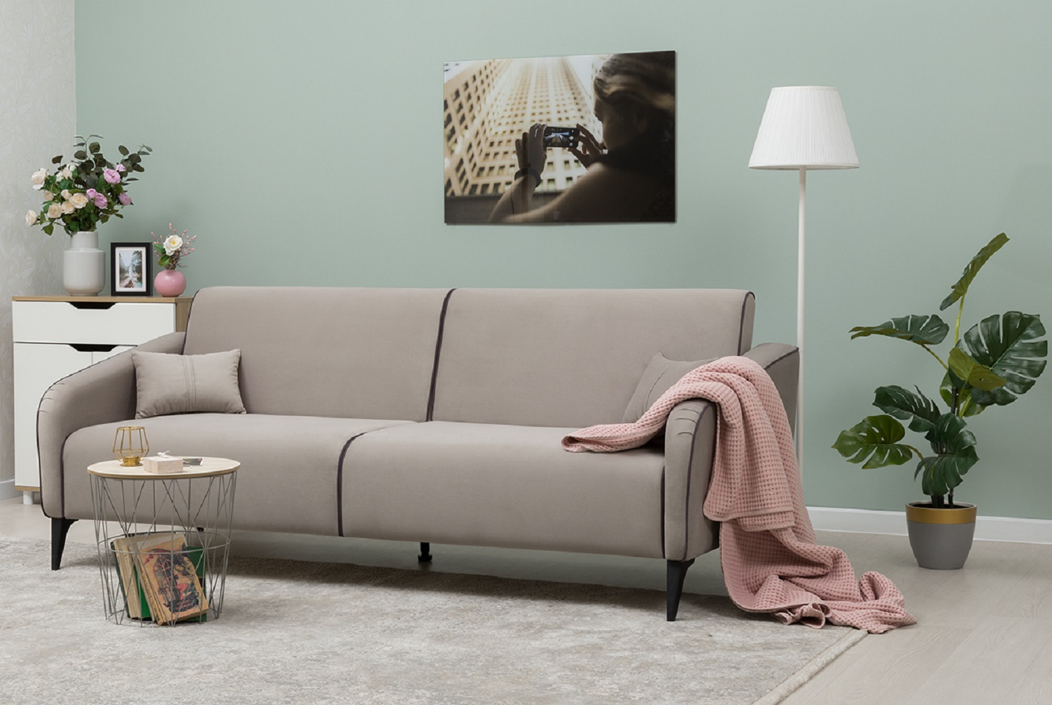 Диван кровать Ноэль, Серый