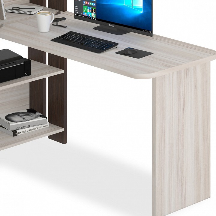 Стол компьютерный Домино Lite СТЛ-ОВ+С120Р