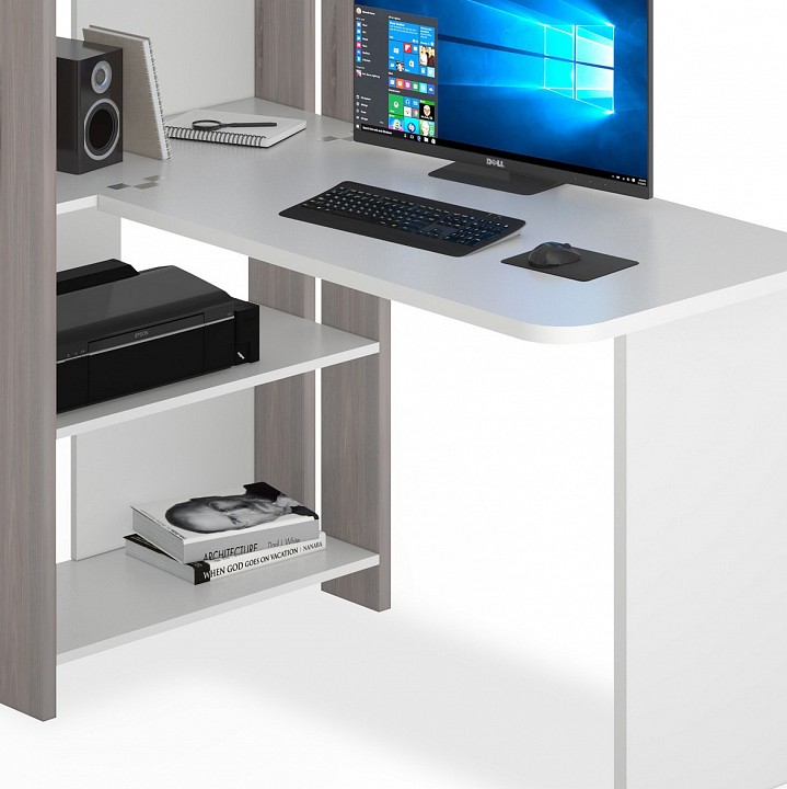 Стол компьютерный Домино Lite СТЛ-ОВ+С100Р