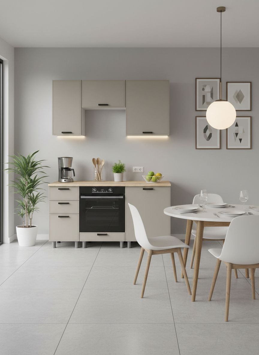 МК Аленушка 1,6м в.7 Магнолия Керамика,скоба черный,сонома