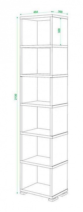 Стеллаж Домино СБ-15/6