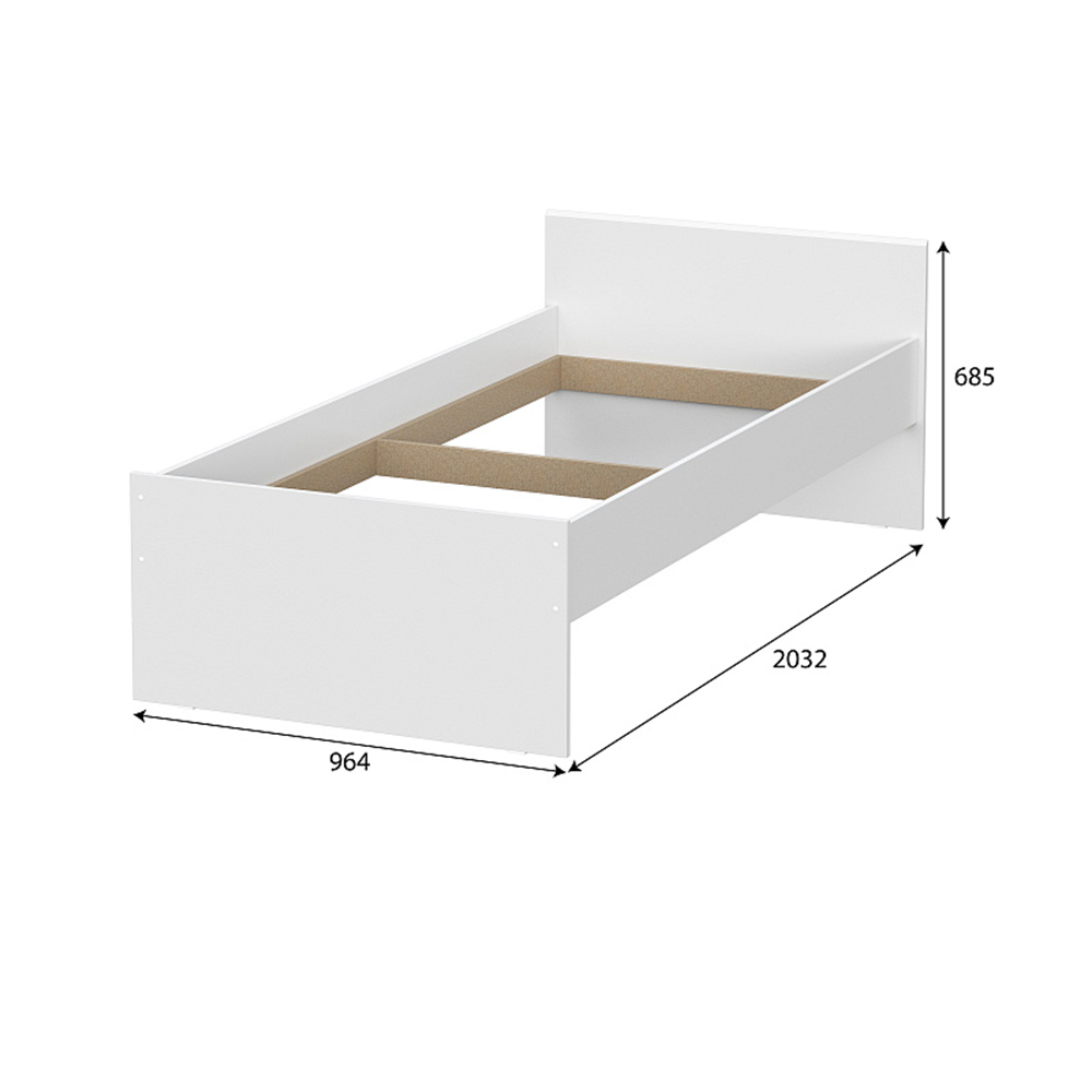 Кровать 90х200 с основанием Лайт Токио