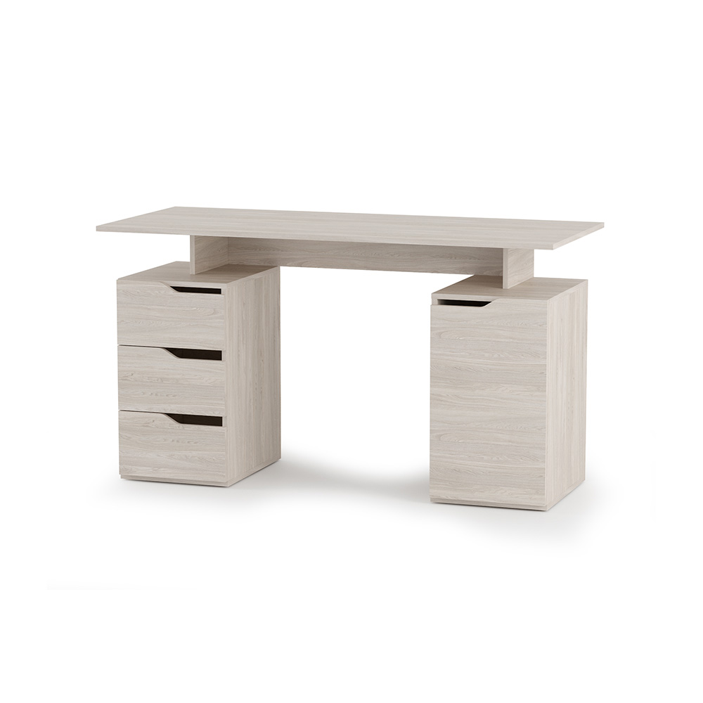 Стол компьютерный ПКС-3, Ясень анкор светлый