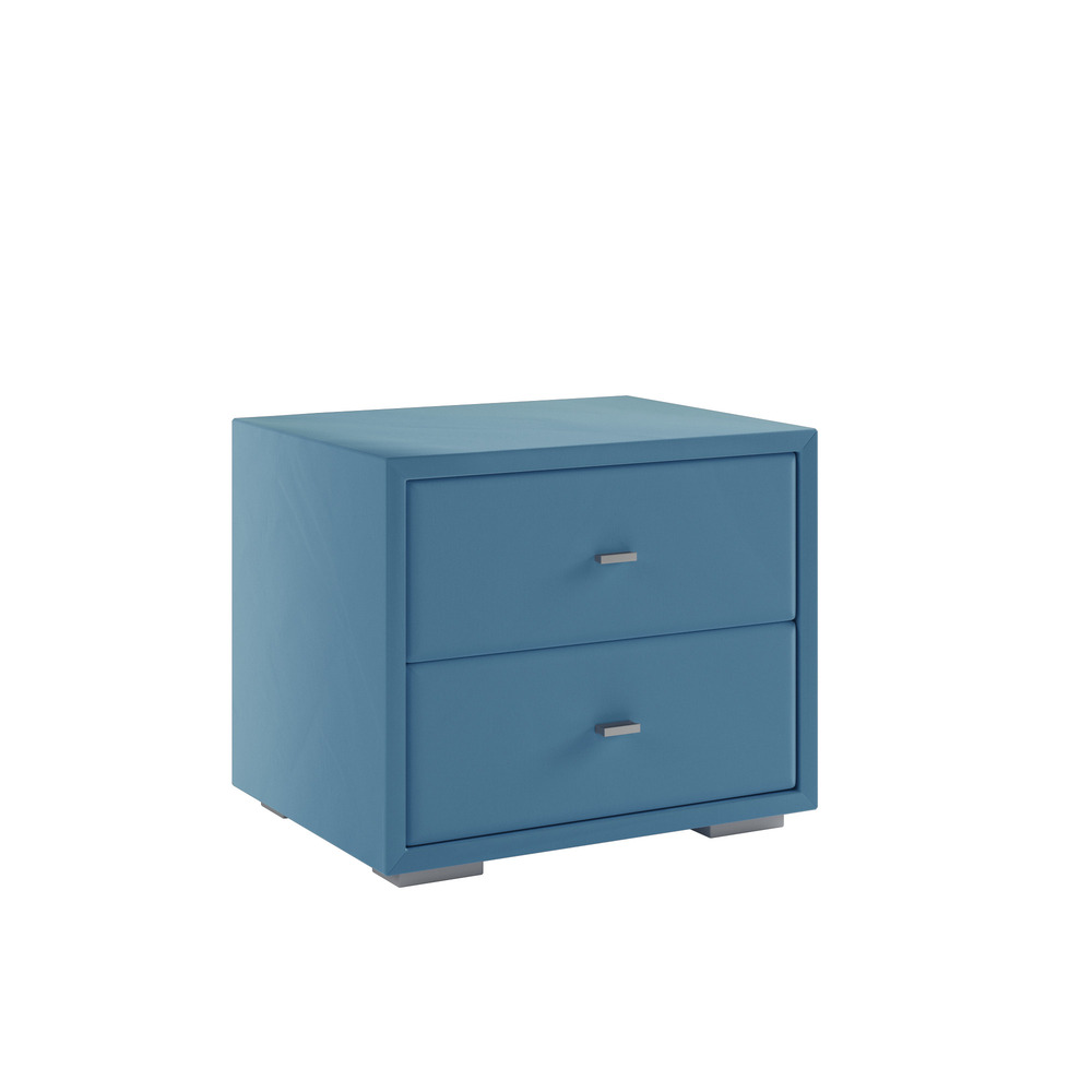 Тумба прикроватная интерьерная, Светло-голубой