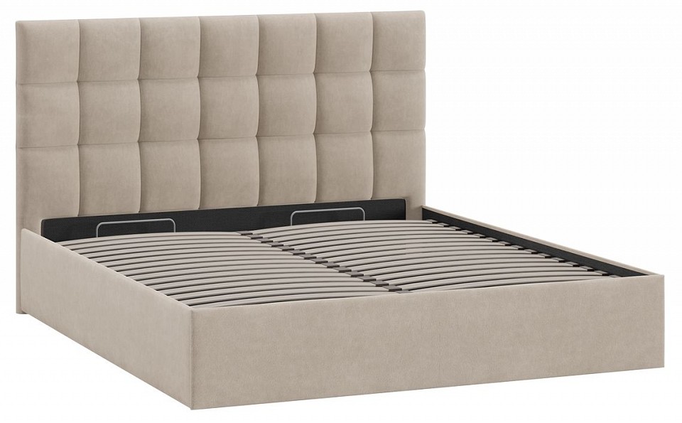 Кровать двуспальная Эмбер с ПМ