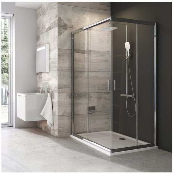 BLRV2K-100 дверь для комбинации с дверью сатин + стекло Грапе