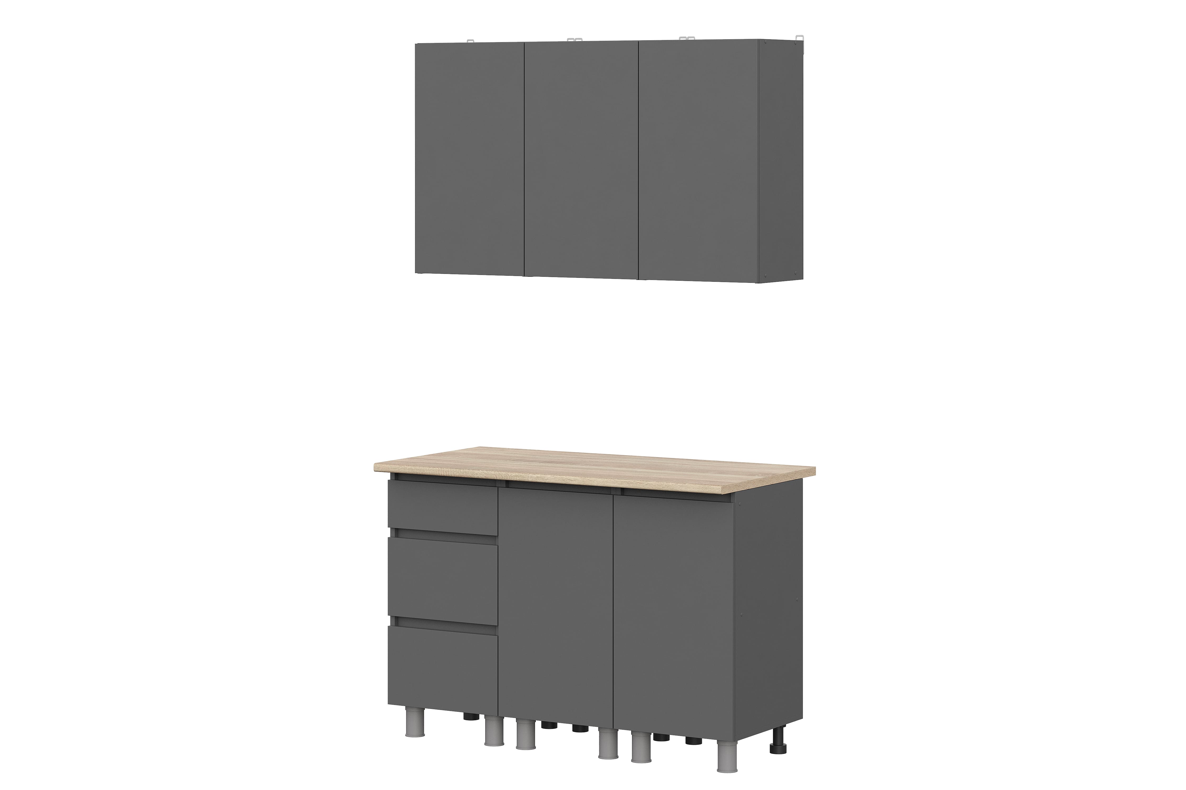 Кухня Денвер (без столешницы). Композиция 2