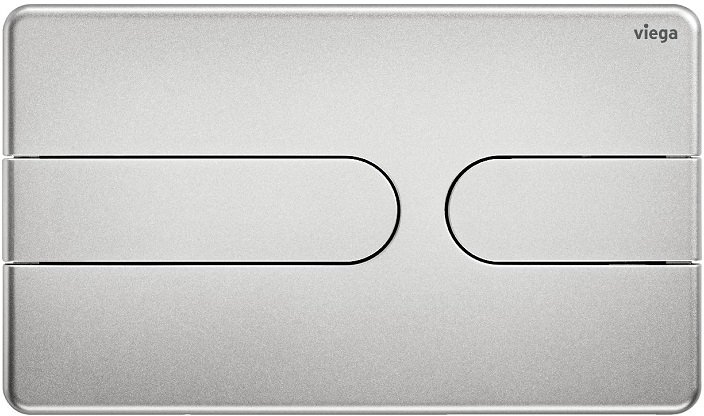 773069 Prevista Панель смыва для унитазов Visign for style 23, пластик, хром матовый, модель 8613.1