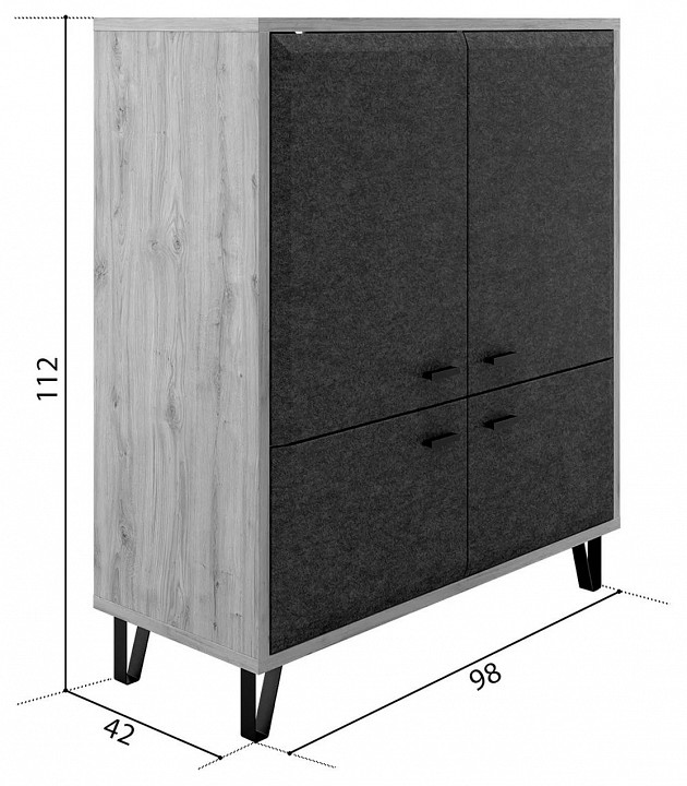 Тумба Grace KOM4D