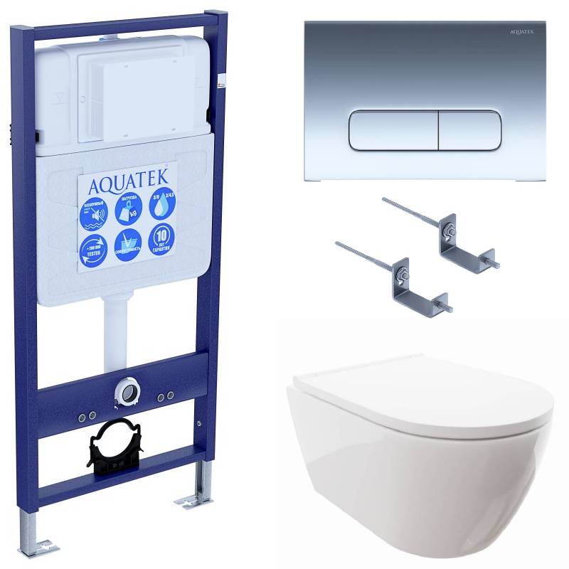 SET AQUATEK ПОЛАРИС (рама AQUATEK Standard INS-0000012+унитаз ПОЛАРИС AQ0700-00 с тонким сиденьем soft-close+ крепеж KKI-0000002 +панель KDI-0000016) SET AQUATEK ПОЛАРИС (рама AQUATEK Standard INS-0000012+унитаз ПОЛАРИС AQ0700-00 с тонким сиденьем soft-close+ крепеж KKI-0000002 +панель KDI-0000016)
