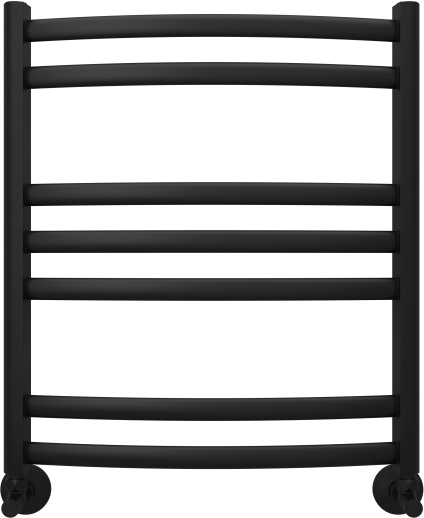 Лугано П7 500х600 Полотенцесушитель Aquatek (черный муар)