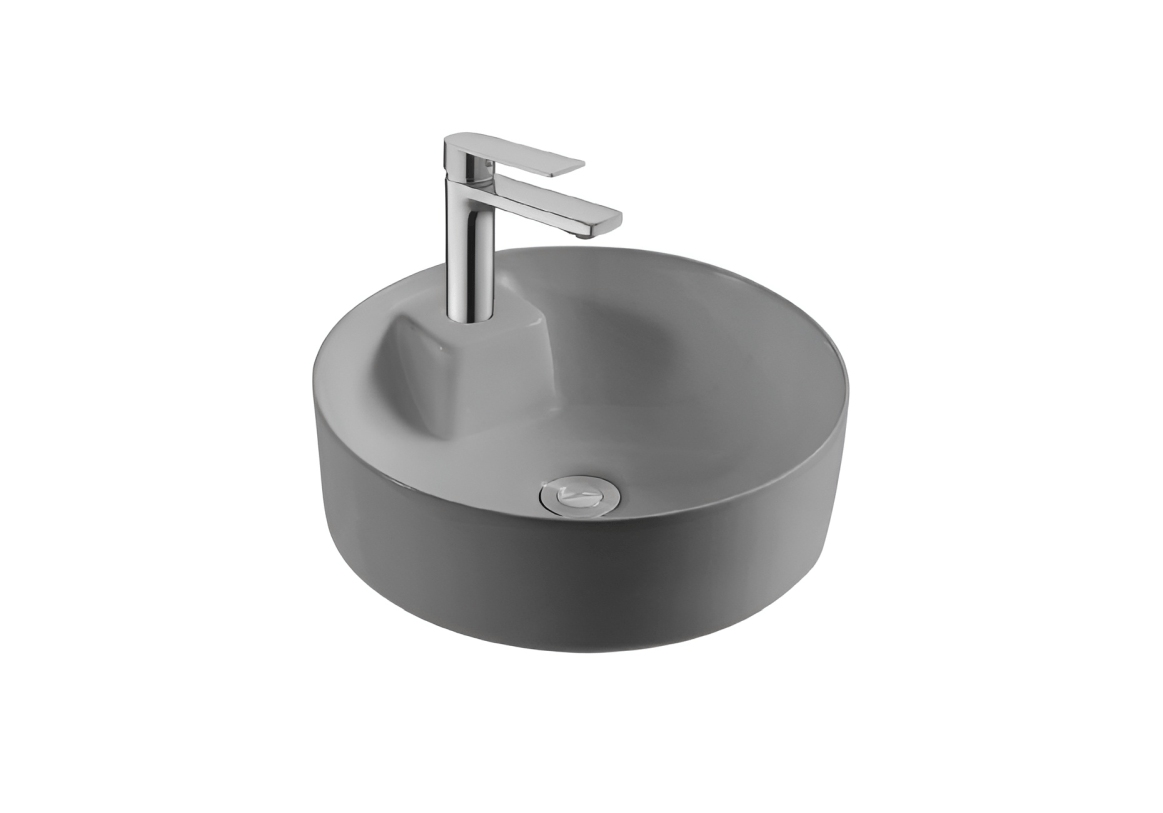 AQ5212-MG ЕВРОПА раковина 405*405*140 для установки на столешницу, матовый серый AQ5212-MG ЕВРОПА раковина 405*405*140 для установки на столешницу, матовый серый