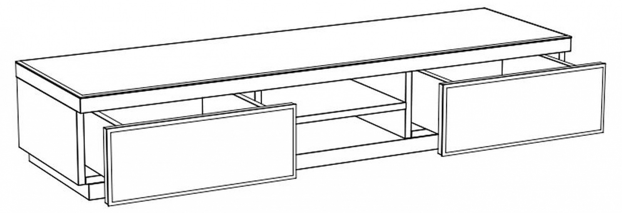 Тумба под ТВ Kristal bedroom