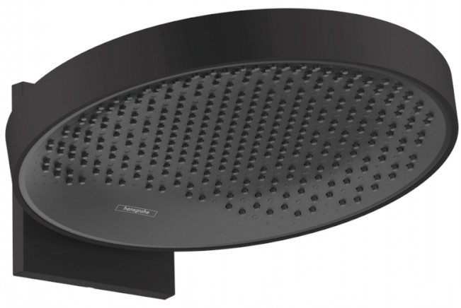 26230670 HG Rainfinity 360 1jet верхний душ с настенным держателем матовый черный