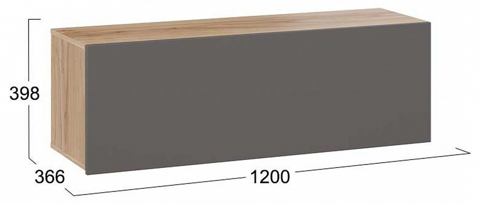 Полка навесная Порто ТД-393.15.11