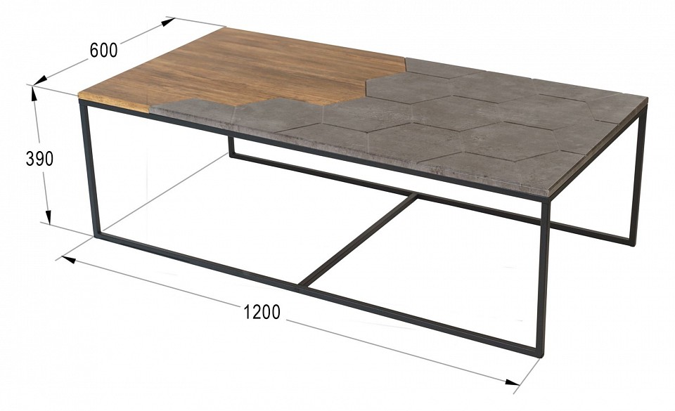 Стол журнальный Китч