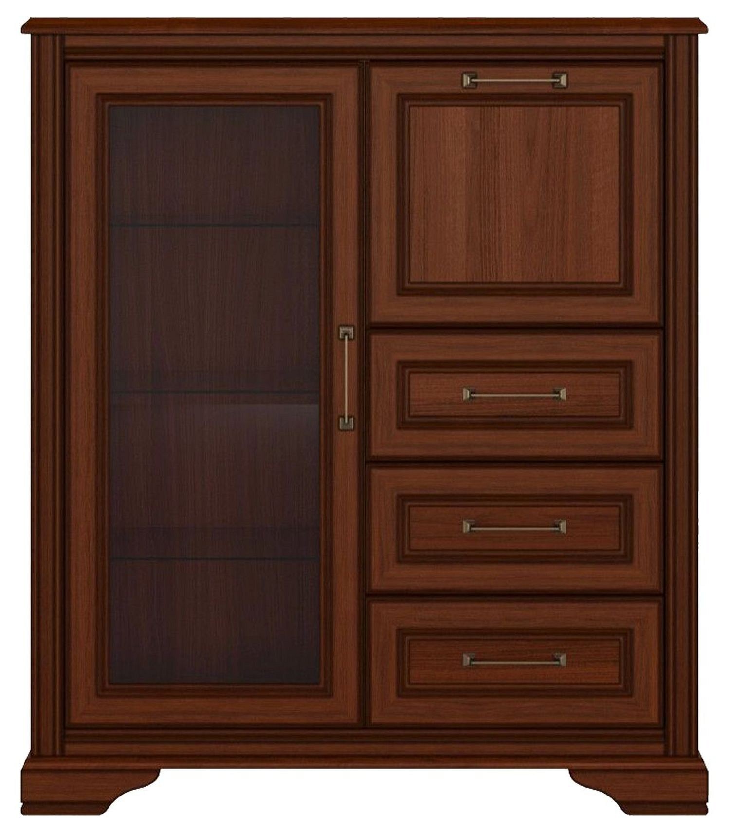 Тумба-витрина Стилиус KOM1W1B3S