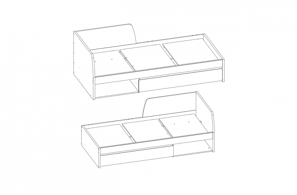 Кровать Jazz 90