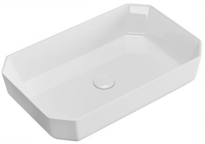 LINE 55 Умывальник накладной Белый S1 (WB.CT/Line/55-N/WHT.G/S1)