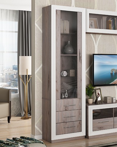 Шкаф-витрина Нобиле ВтВ-ФСД-БЯН