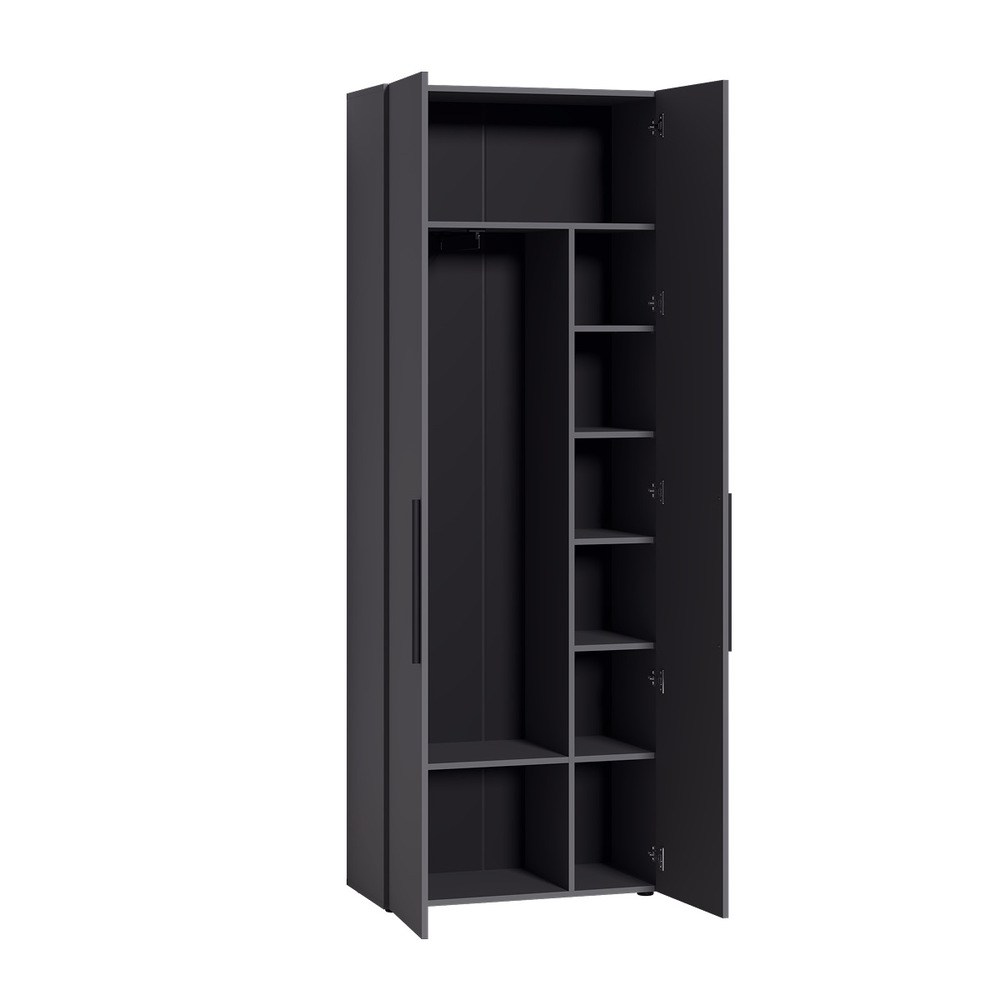 Шкаф для одежды Эйр 13.340, Серый графит