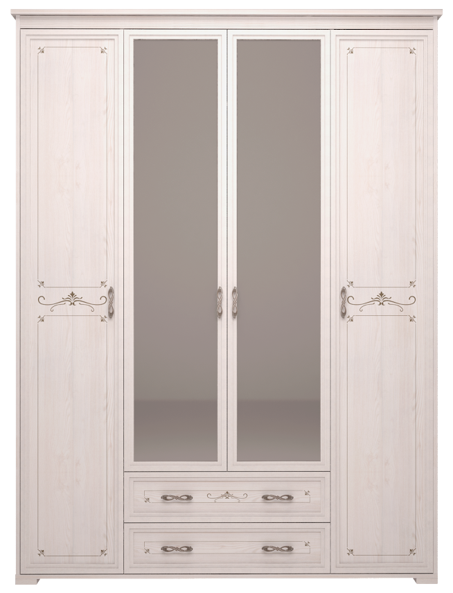 Шкаф для платья и белья Афродита 02  без карниза