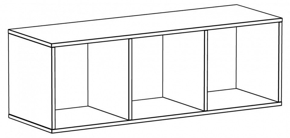 Полка навесная Play