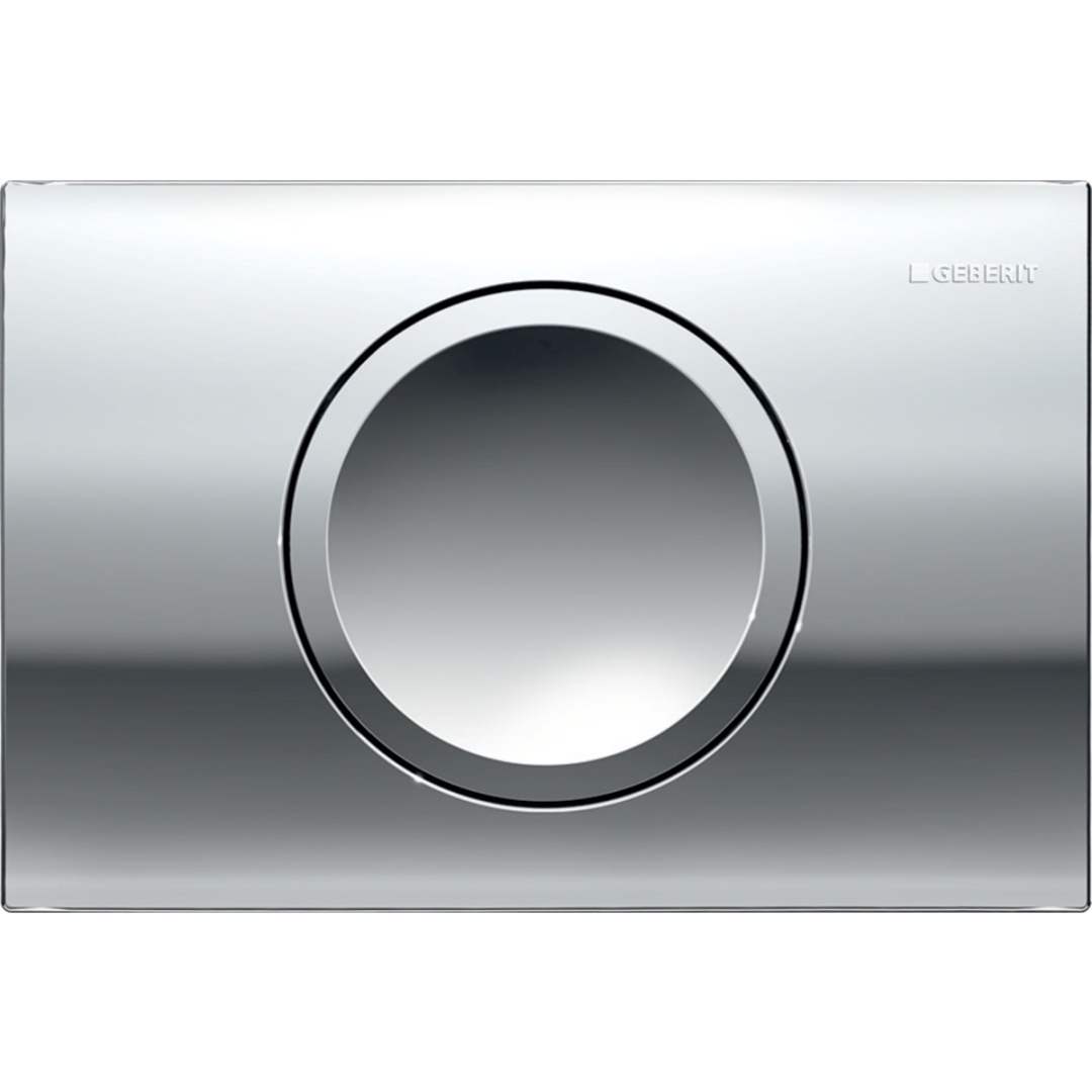 115.109.21.1 Смывная клавиша Geberit Delta15, смыв/стоп: Глянцевый хром